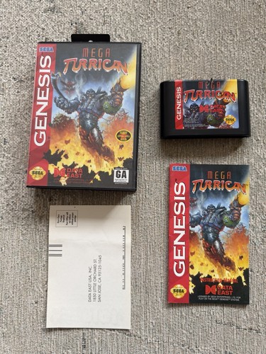 Mega turrican sega - mega,
