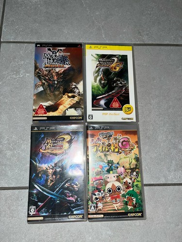 Set giochi monster hunter - 4,