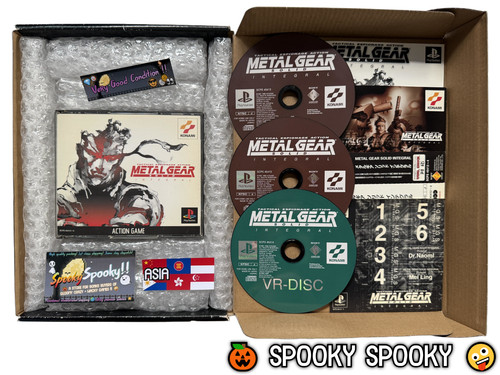 Metal gear solid integral - gear, ps1