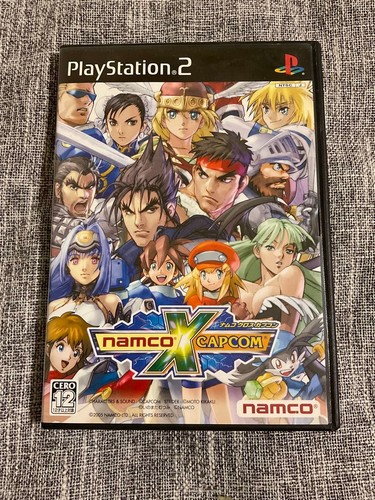 Namco capcom ps2 japan - x,